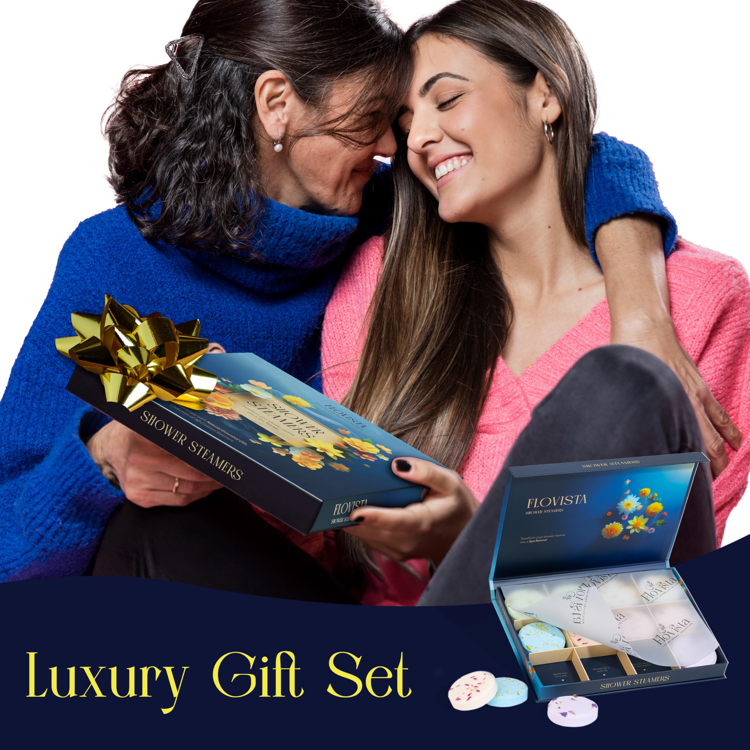 Flovista steamers are individually wrapped for easy gifting