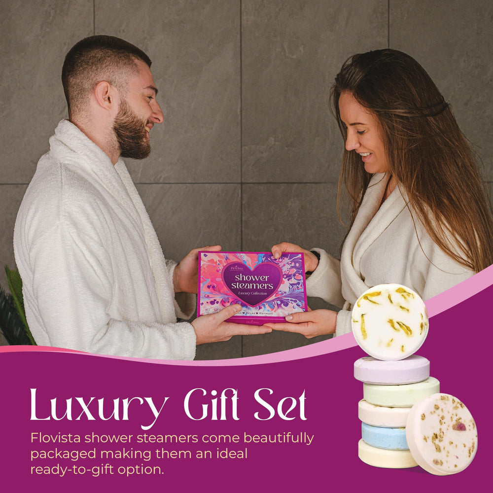 Flovista self-care routine for women with spa-like fragrance at home.