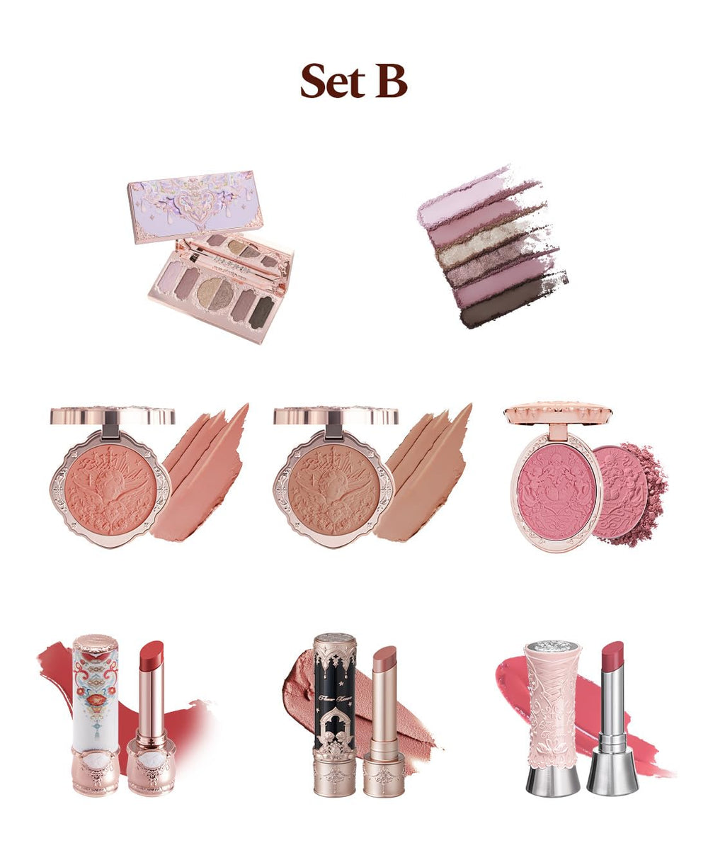 Flower Knows bestseller collections bundle highlights popular shades and textures.