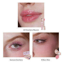 Flower Knows Embossed Blush for natural flush and silky texture