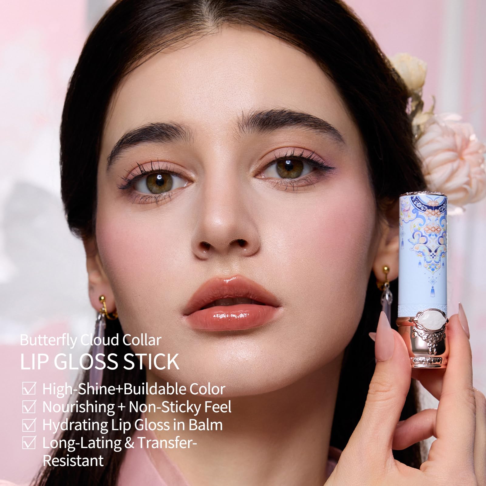 Flower Knows lip balm-style gloss delivers lightweight nourishment
