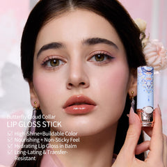Flower Knows lip balm-style gloss delivers lightweight nourishment
