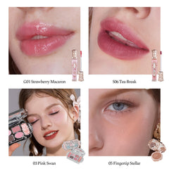 Flower Knows Little Angel Cream Blush creates natural, dewy flush