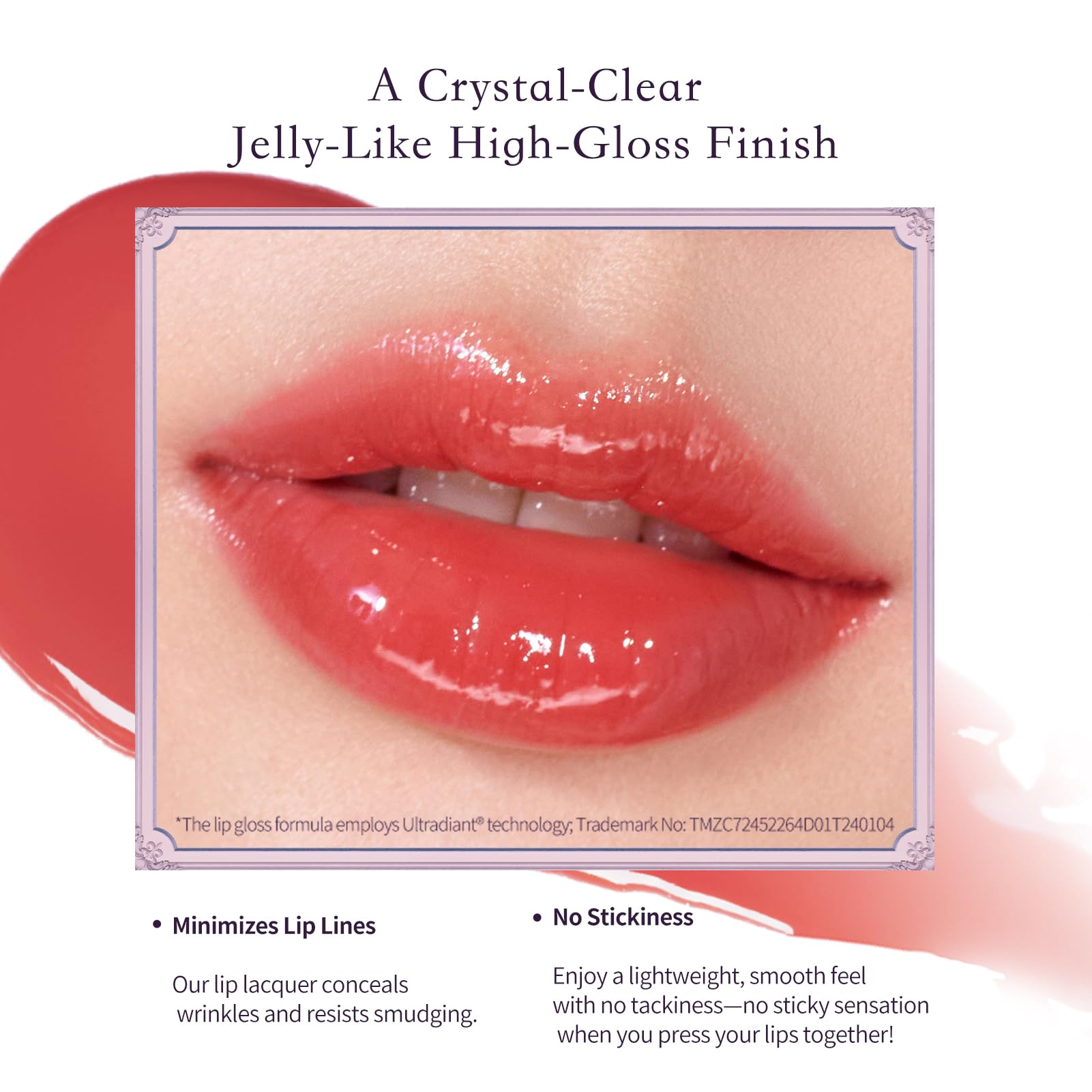G02 Little Flower Fairy swatch reveals ripe peach pink shade by Flower Knows.