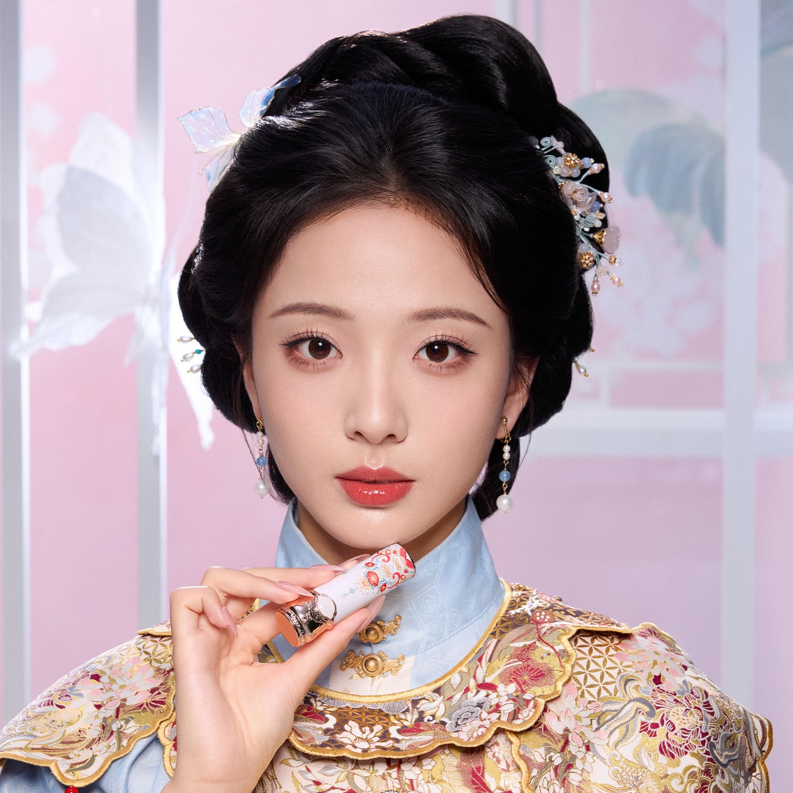 Flower Knows nourishing lip care ingredients boost comfort without smudging.