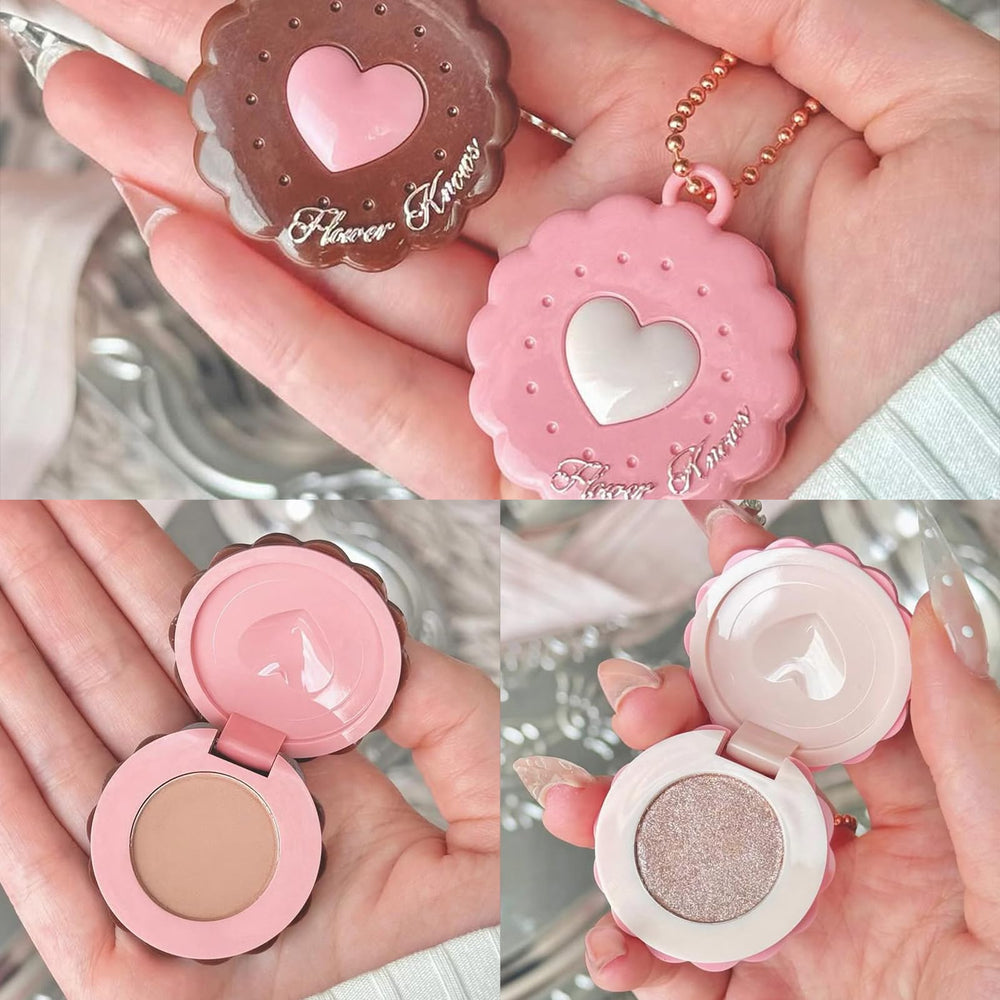 Flower Knows Pink Seashell Hand Mirror for quick on-the-go touch-ups