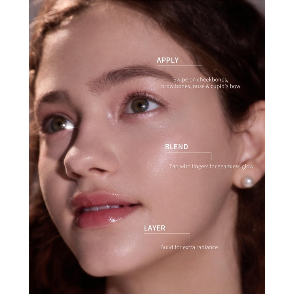 Flower Knows Shell's Jewel peachy-pink shade adds soft luminosity to daily look.