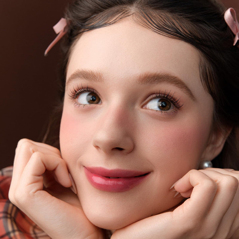 Flower Knows The Sweetie Bear Coating Lip Jelly ornate heart-shaped chocolate accent detail