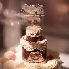 Flower Knows Sweetie Bear double-layer bottle highlights patisserie-inspired elegance.