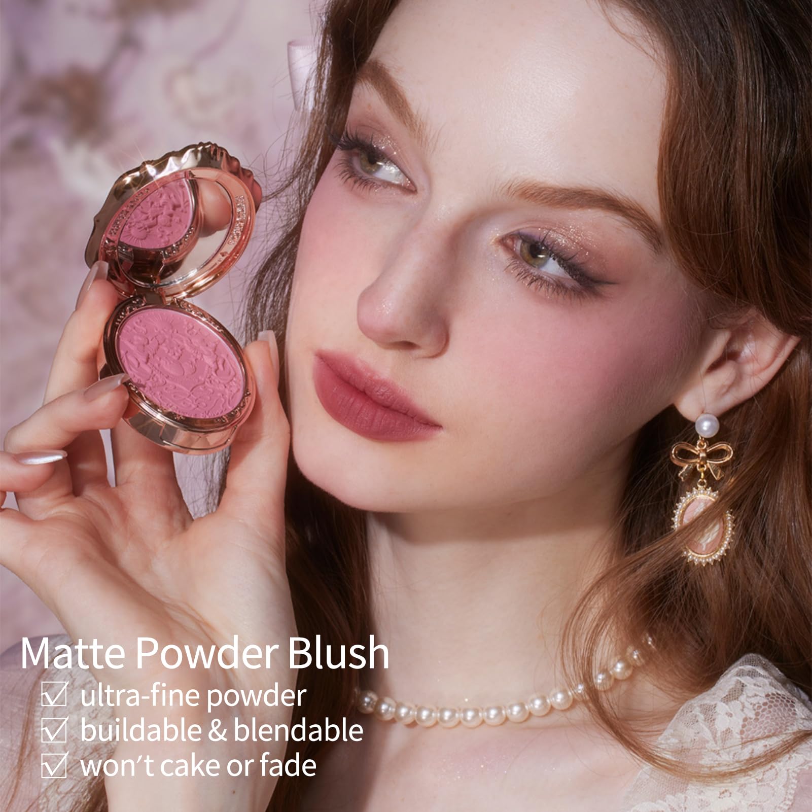 Flower Knows Sweetie Bear Mono Blush for soft cheek color