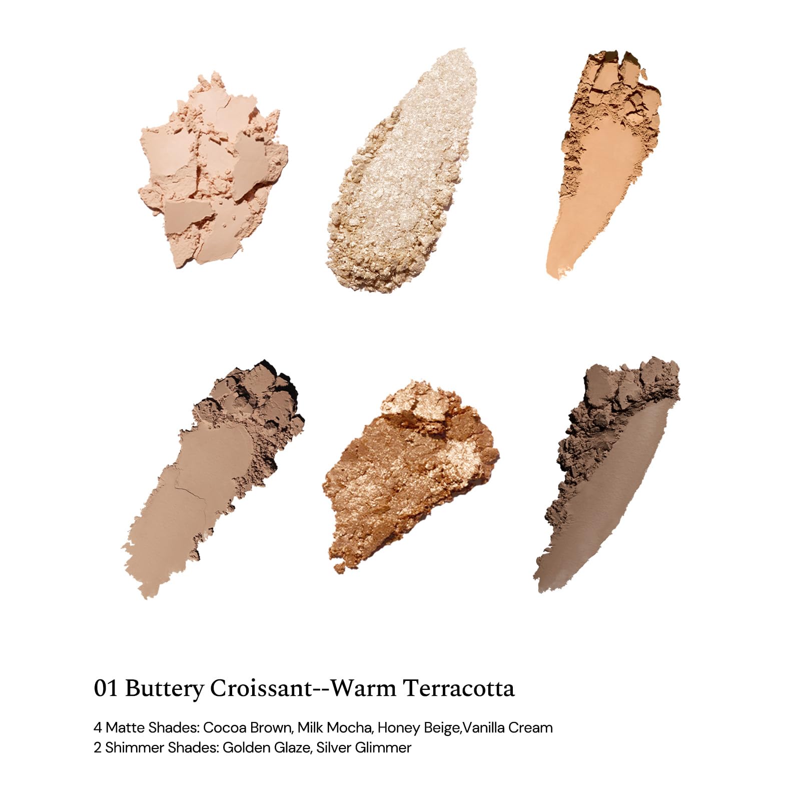 Flower Knows Sweetie Bear palette 6-shade layout enables quick creative eye looks.