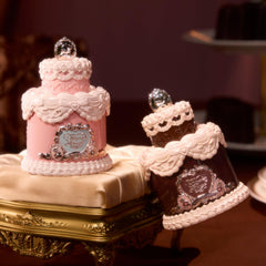 Flower Knows Sweetie Bear vintage plaque accents add luxurious patisserie charm