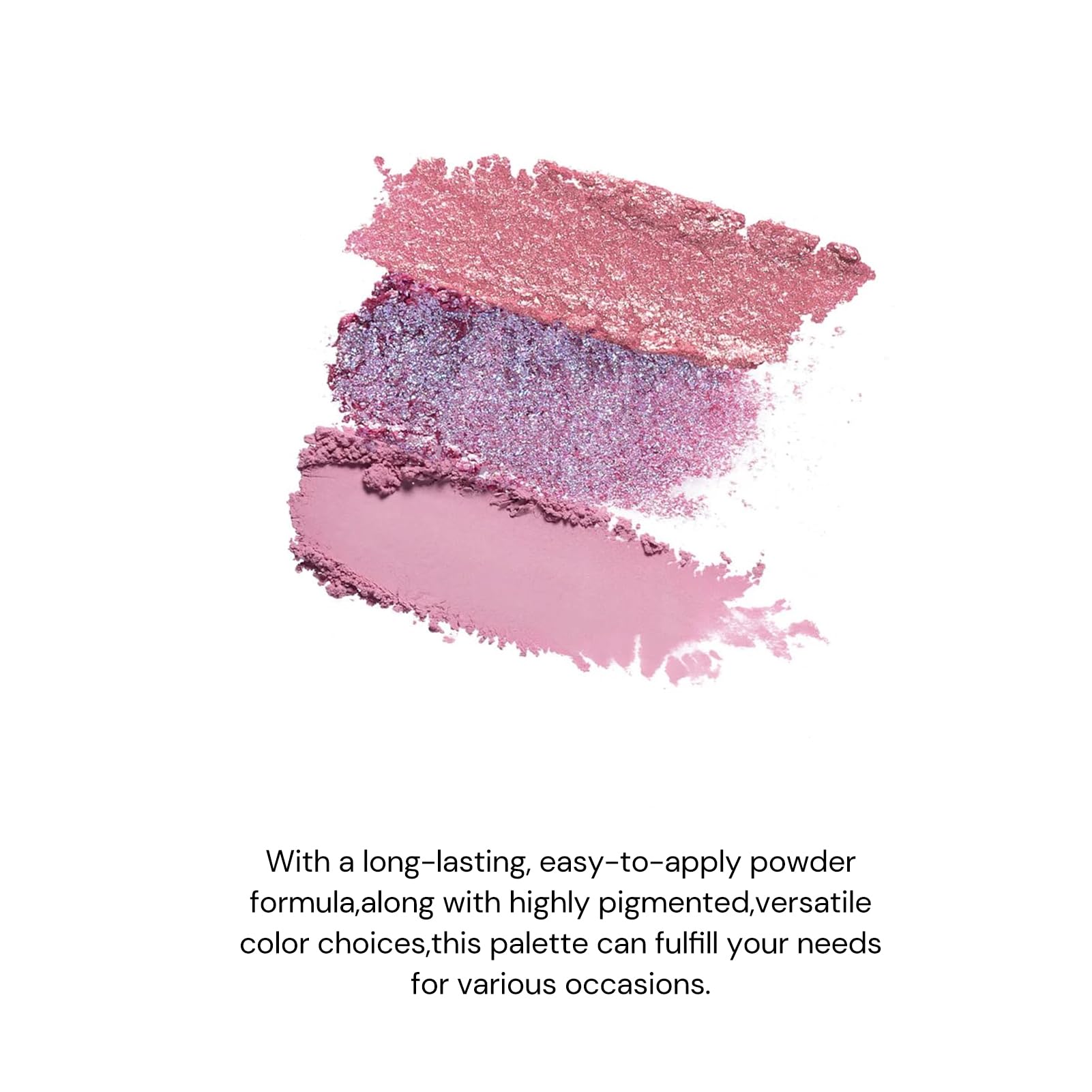 Flower Knows Violet Strawberry Rococo palette silky blend for precise eye looks.