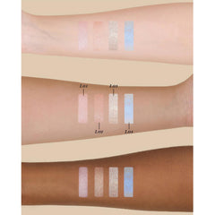 Flower Knows weightless angel glow highlights cheeks and nose with feather-light finish.