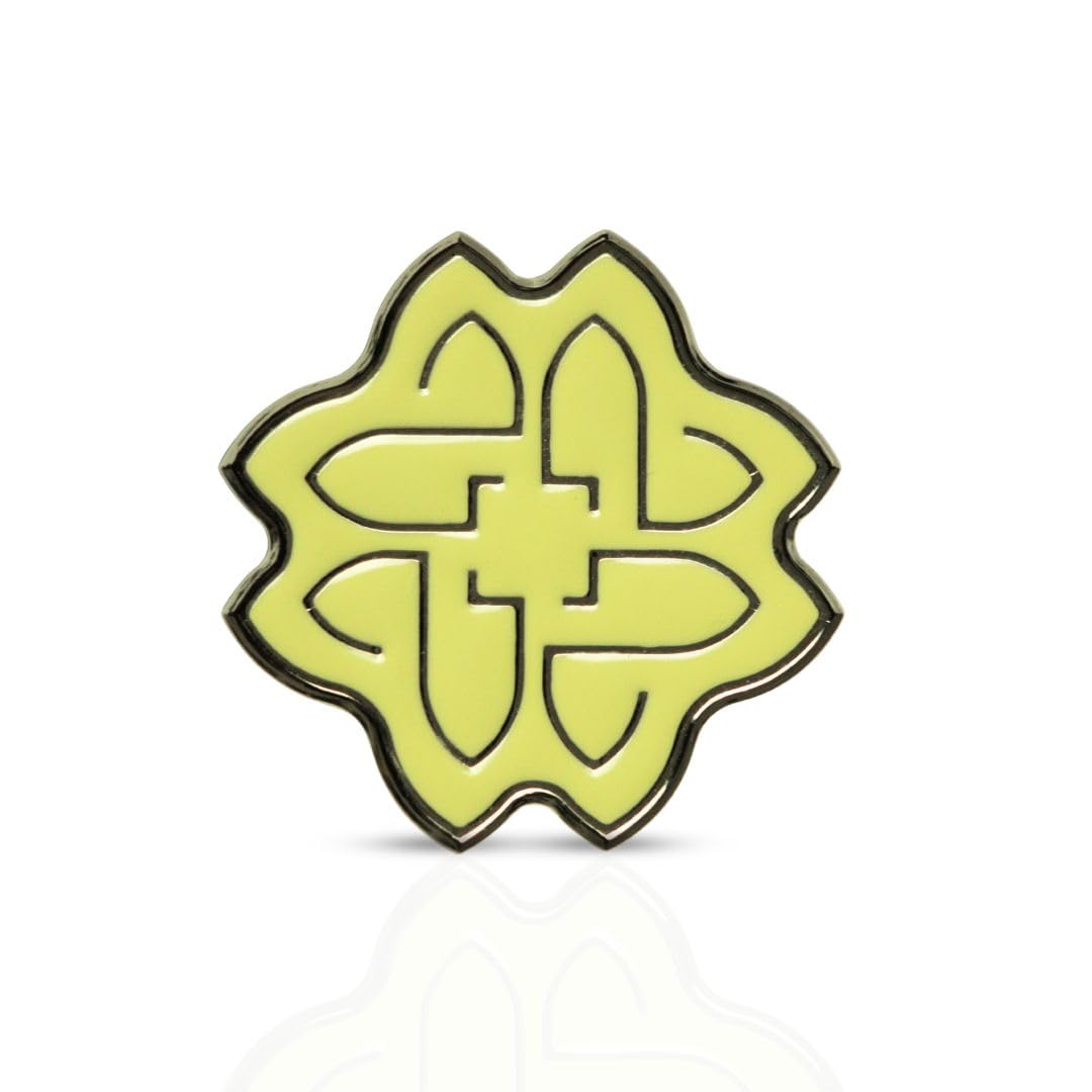 Flower Scents Mimosa Glow emblem detail emphasizes brand authenticity.
