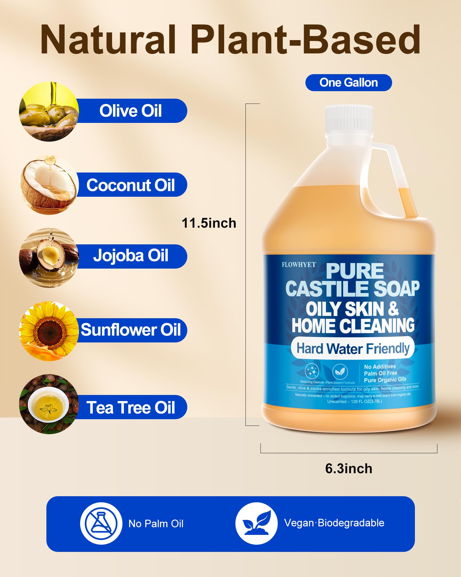FLOWHYET cruelty-free and biodegradable cleaning solution