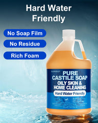 FLOWHYET hard water friendly formula leaves no residue