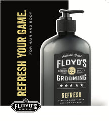 Floyd's 99 Refresh on shelf, offering mint cooling for scalp