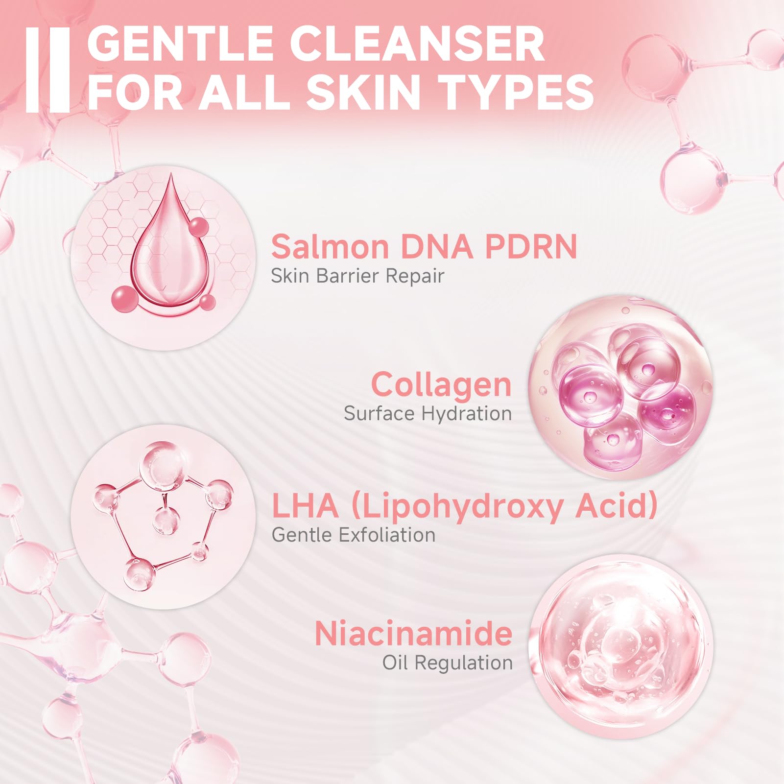 FluMisch cleanser with silicone massage heads for gentle daily exfoliation