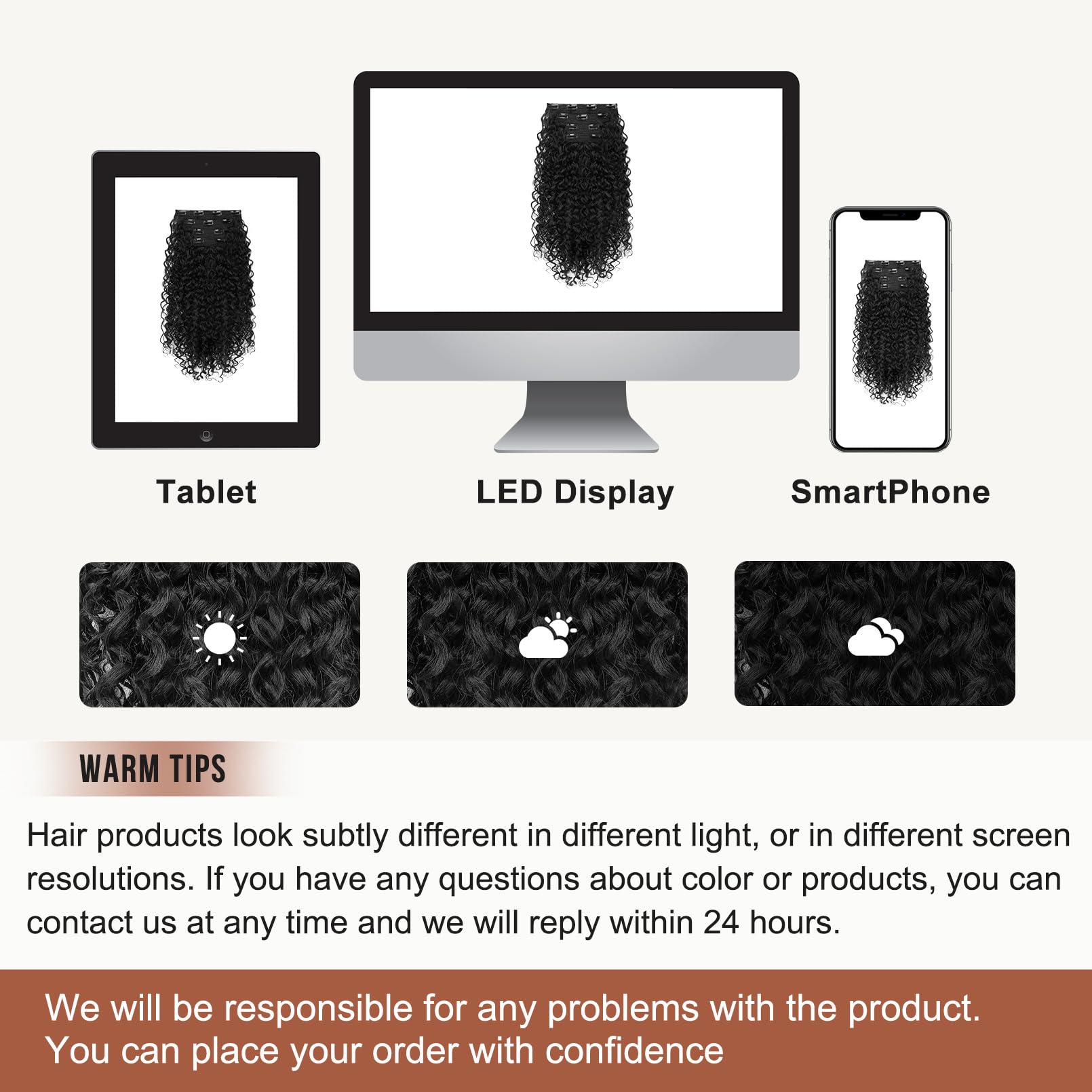 Flufymooz color variation note visible in product image.