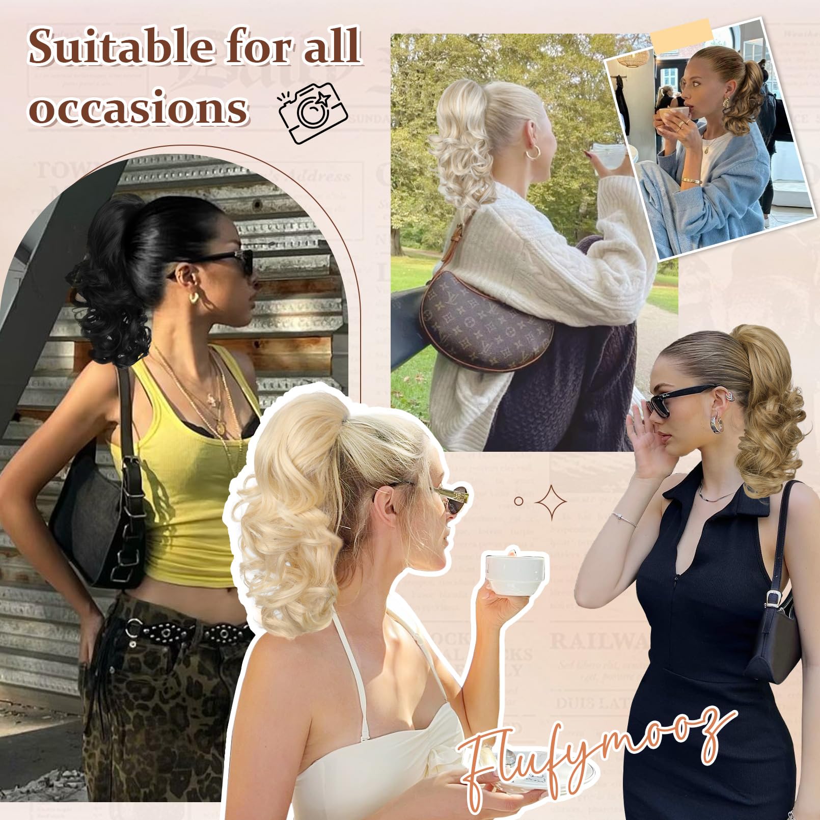 Flufymooz breathable inner mesh keeps comfort during use.