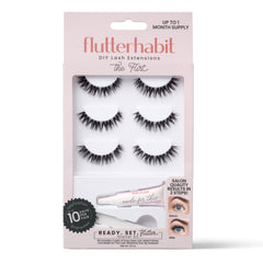 FlutterHabit Flirt Ready Set lash sets for at-home natural to dramatic looks.
