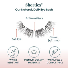 FlutterHabit lashes last up to 10 days for convenience and ease.