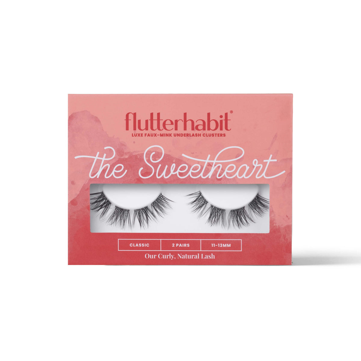 FlutterHabit The Sweetheart Lashes Set A: natural look and easy application.