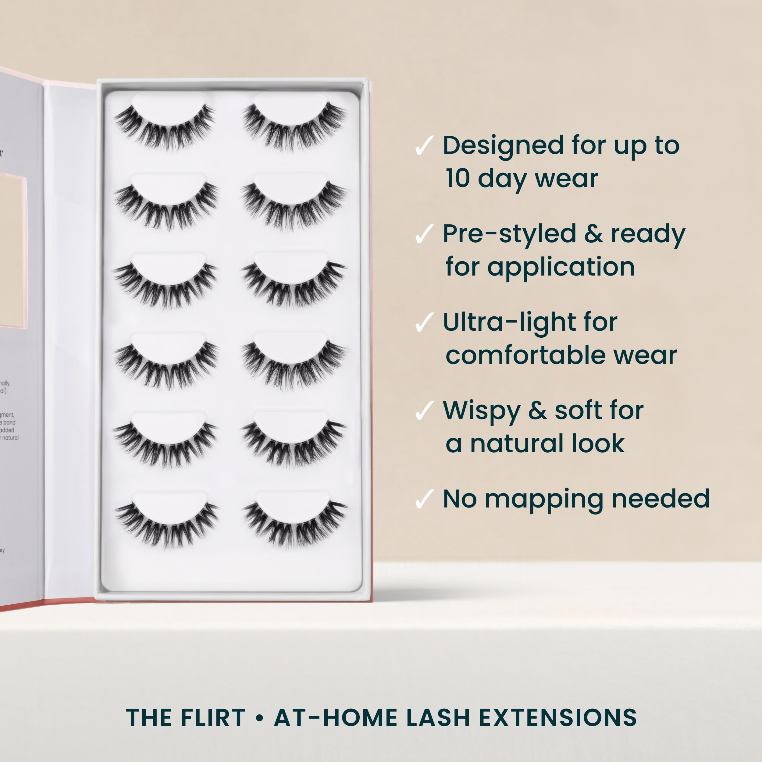 FlutterHabit The Flirt lashes show durable, water-resistant performance during daily activities