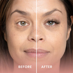 FlutterHabit The Wink Lashes base-application view shows easy wear at lash line.
