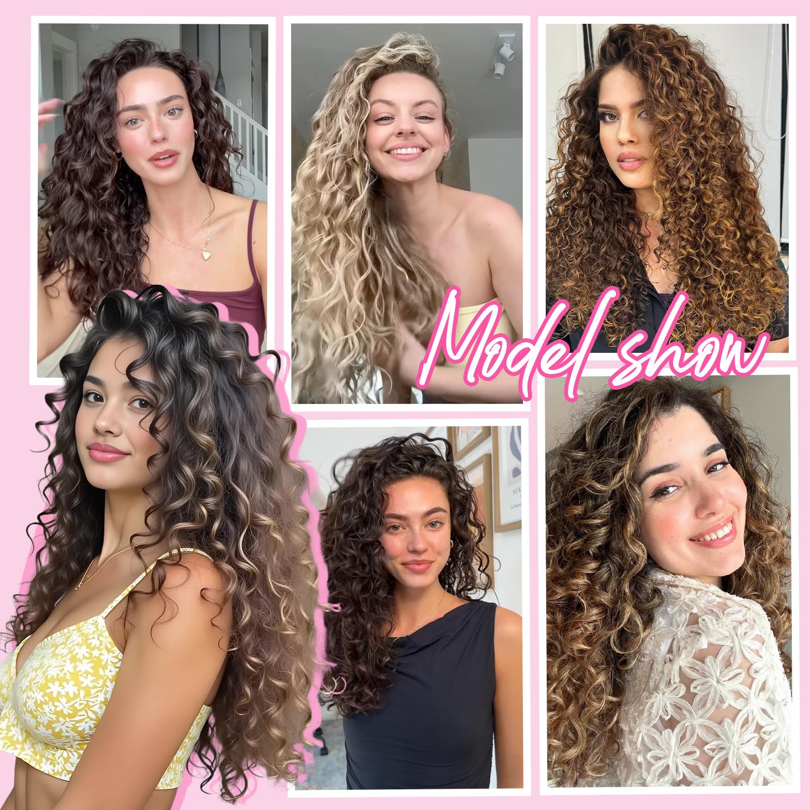 Flvaco curl-memory extensions keep curls shaped with minimal effort.