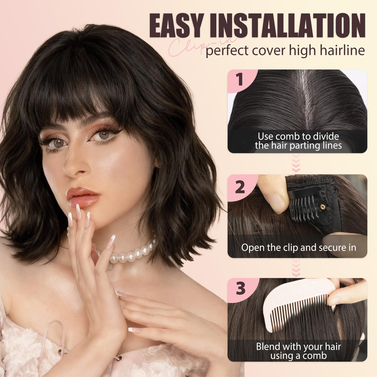Flvaco seamless blending with near-invisible seams and natural shine.