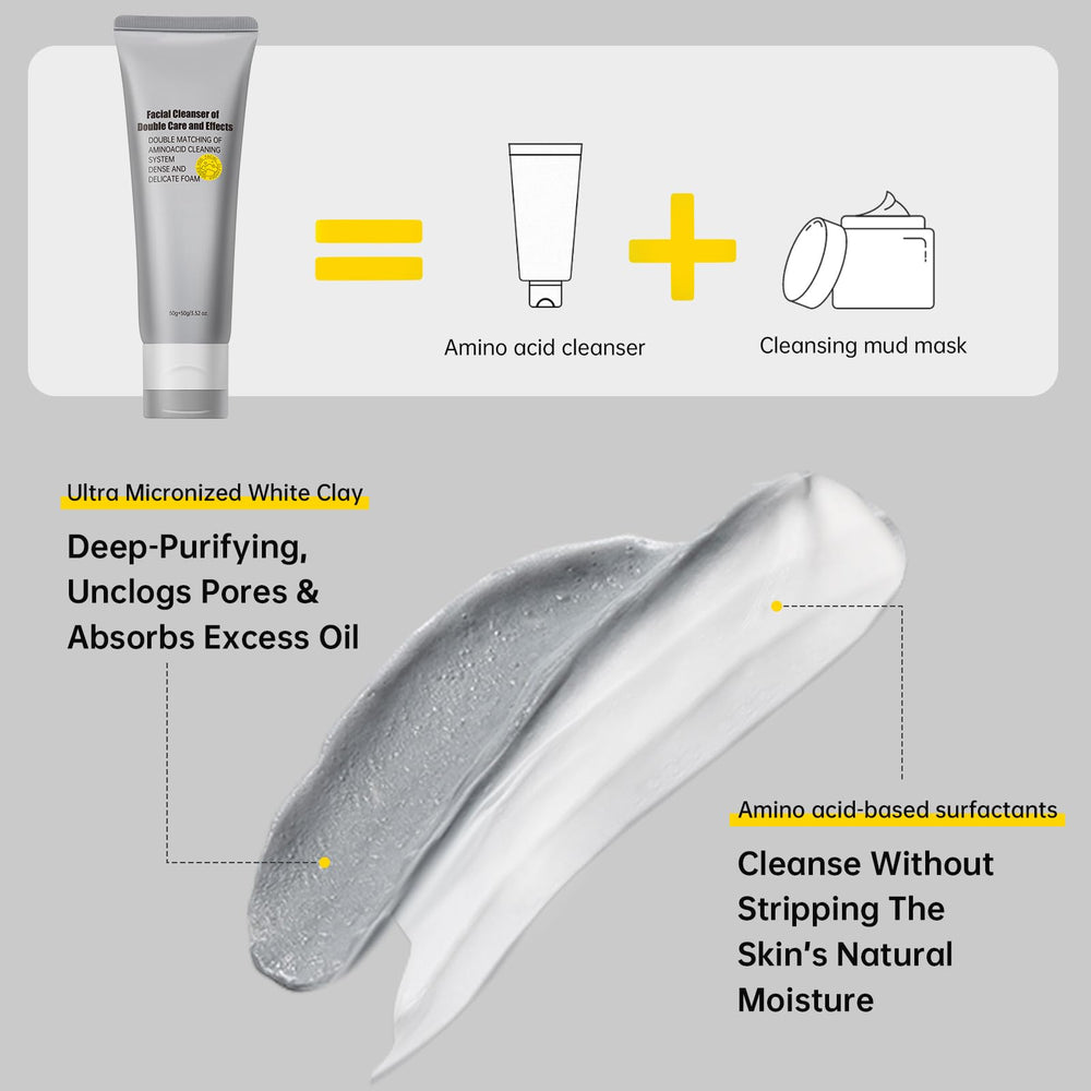 Flyleaf all-in-1 cleanser removes makeup and excess oil.