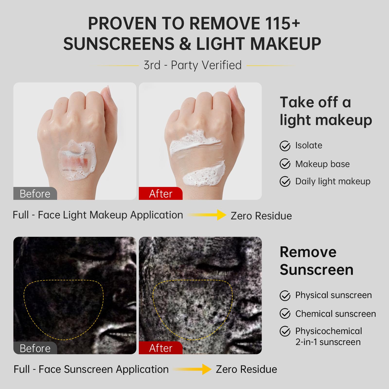 Flyleaf deep pore cleanser targets blackheads for clearer skin.