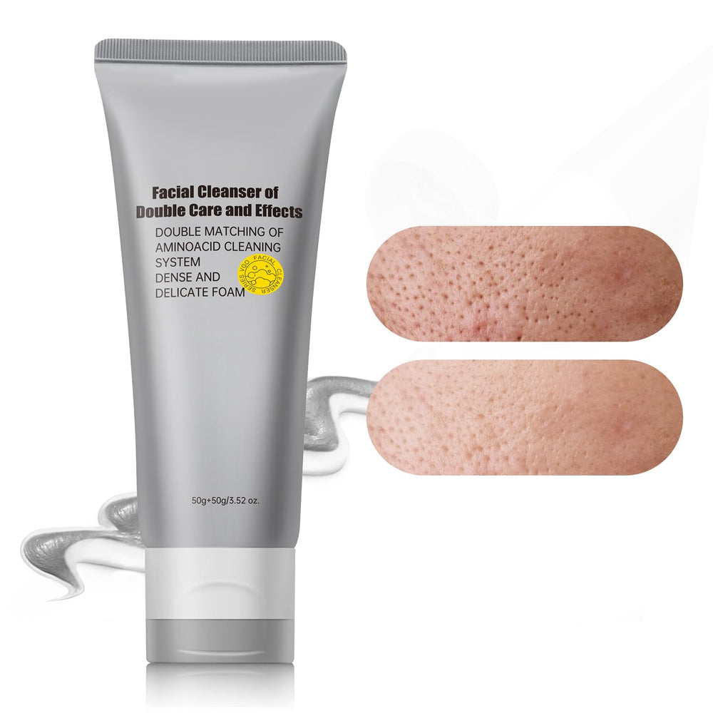 Flyleaf dual-formula face wash purifies pores while refreshing oily skin.