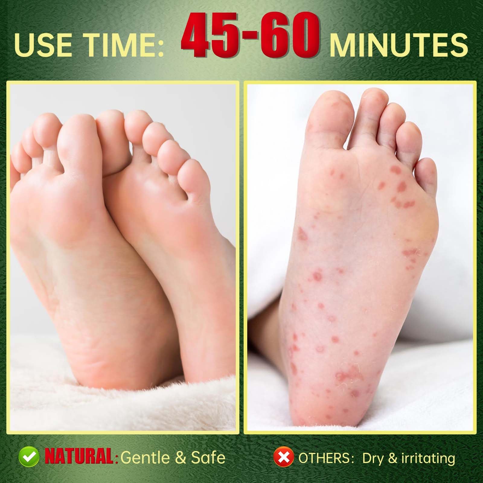 FLYLEAF 3-pack packaging supports convenient home foot care.