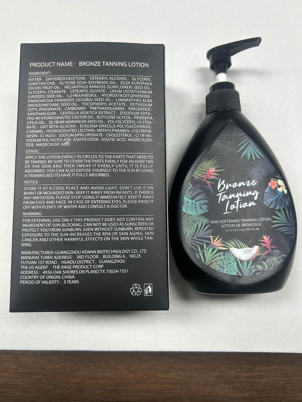 FLYLEAF Utilisation-rapide lors des séances de bronzage en cabine.