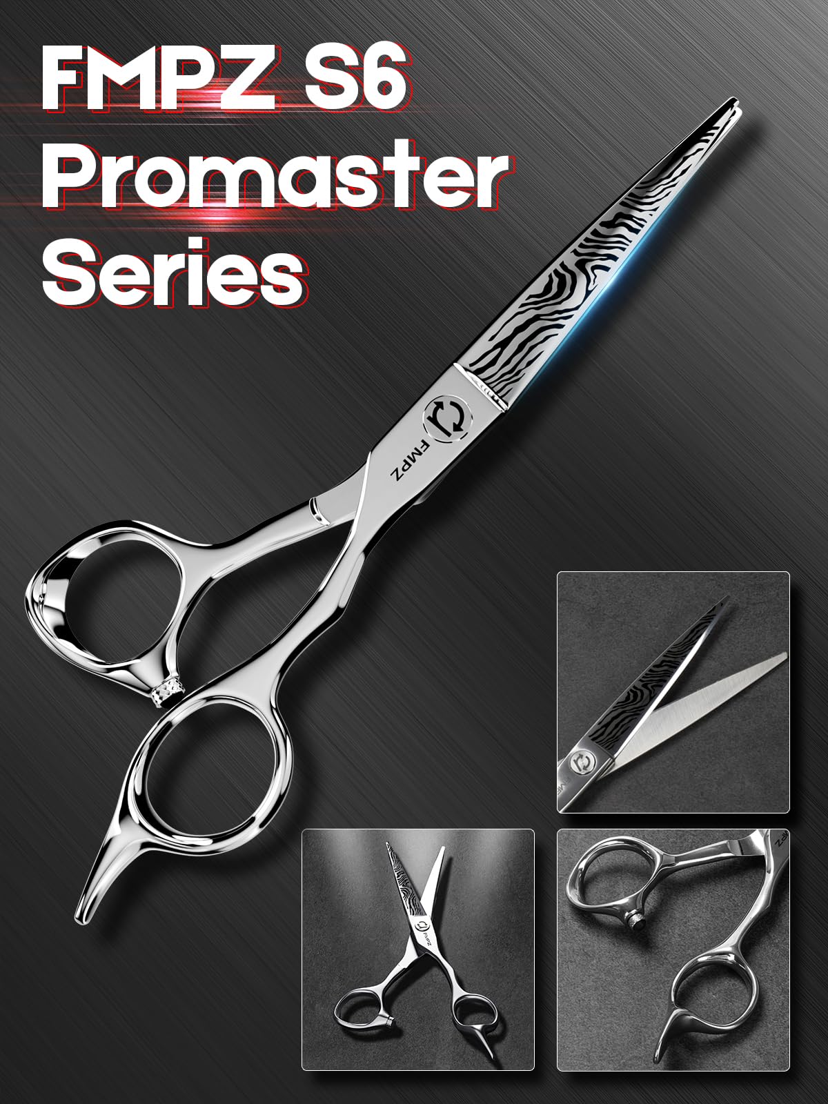 FMPZ ergonomic handle with 22mm arc reduces hand fatigue