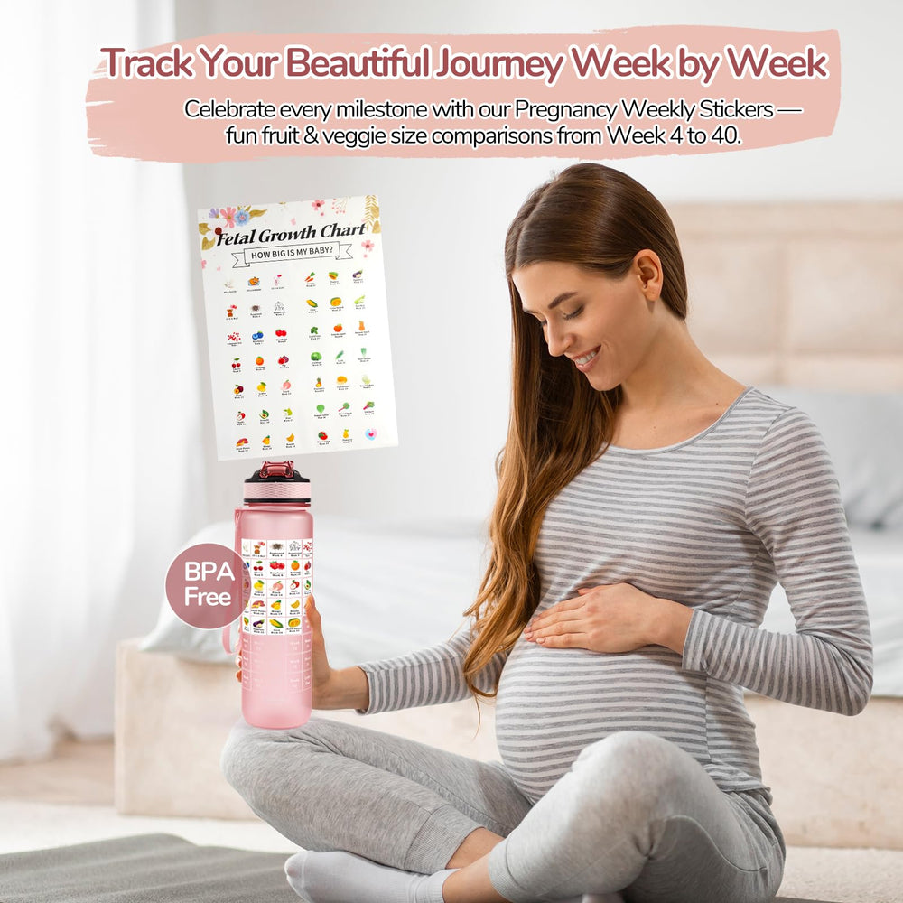 FNETDY pregnancy journal memory book to capture milestones and memories.