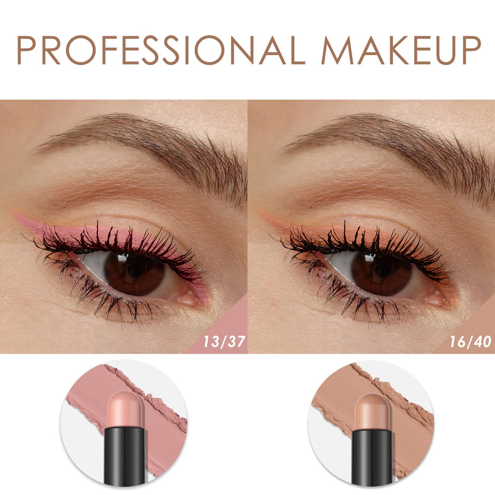 FOCALLURE base shade 13 and shade 16 add depth and dimension