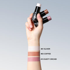 FOCALLURE cream blush highlighter adds glow with weightless comfort.
