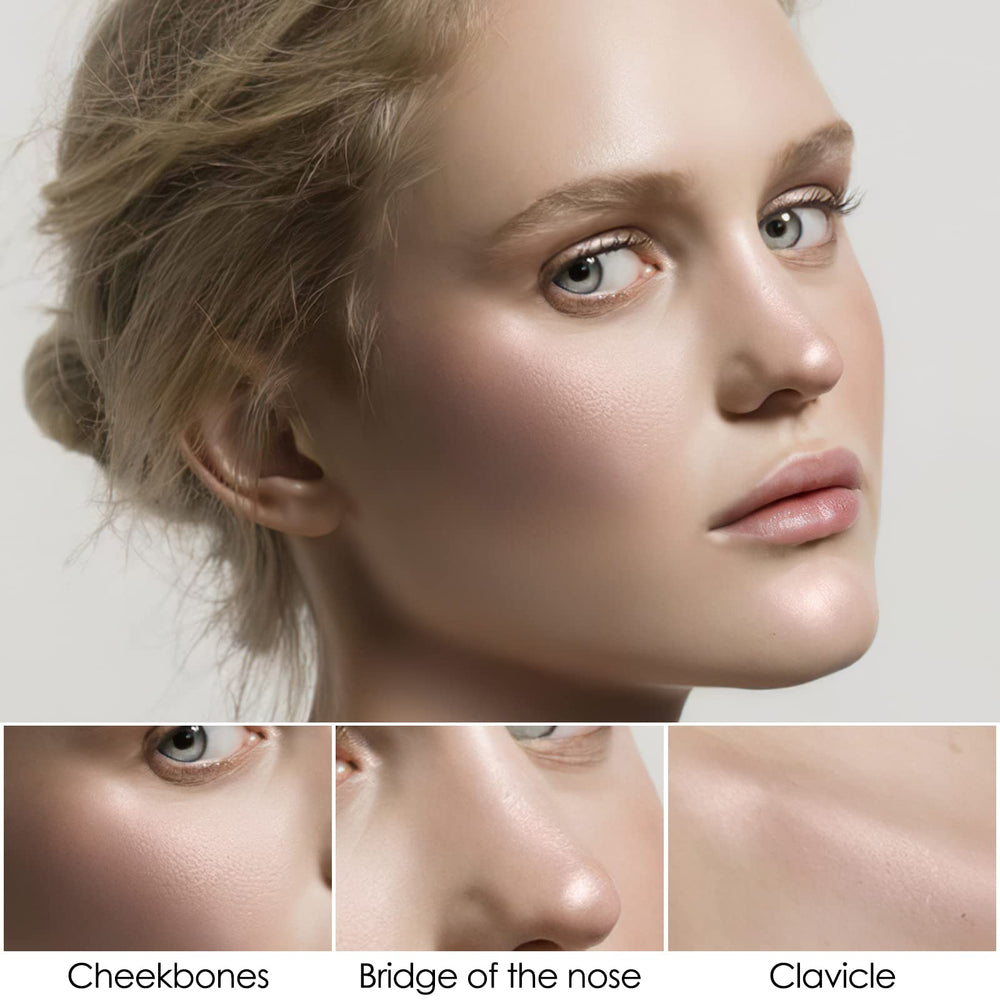 FOCALLURE duo-packaging portable two-piece set for on-the-go makeup