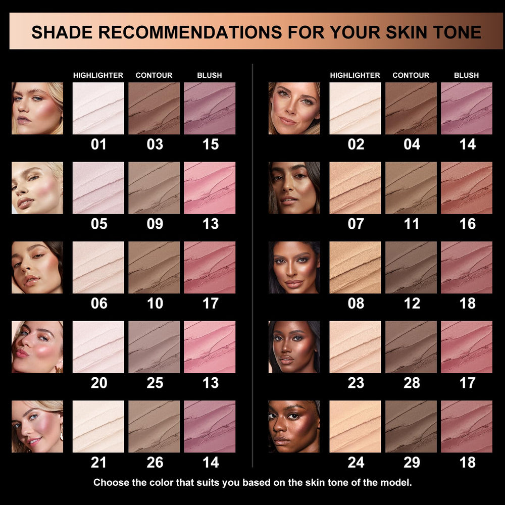 FOCALLURE easy-to-use sticks offer versatile uses for eyes, cheeks, lips.
