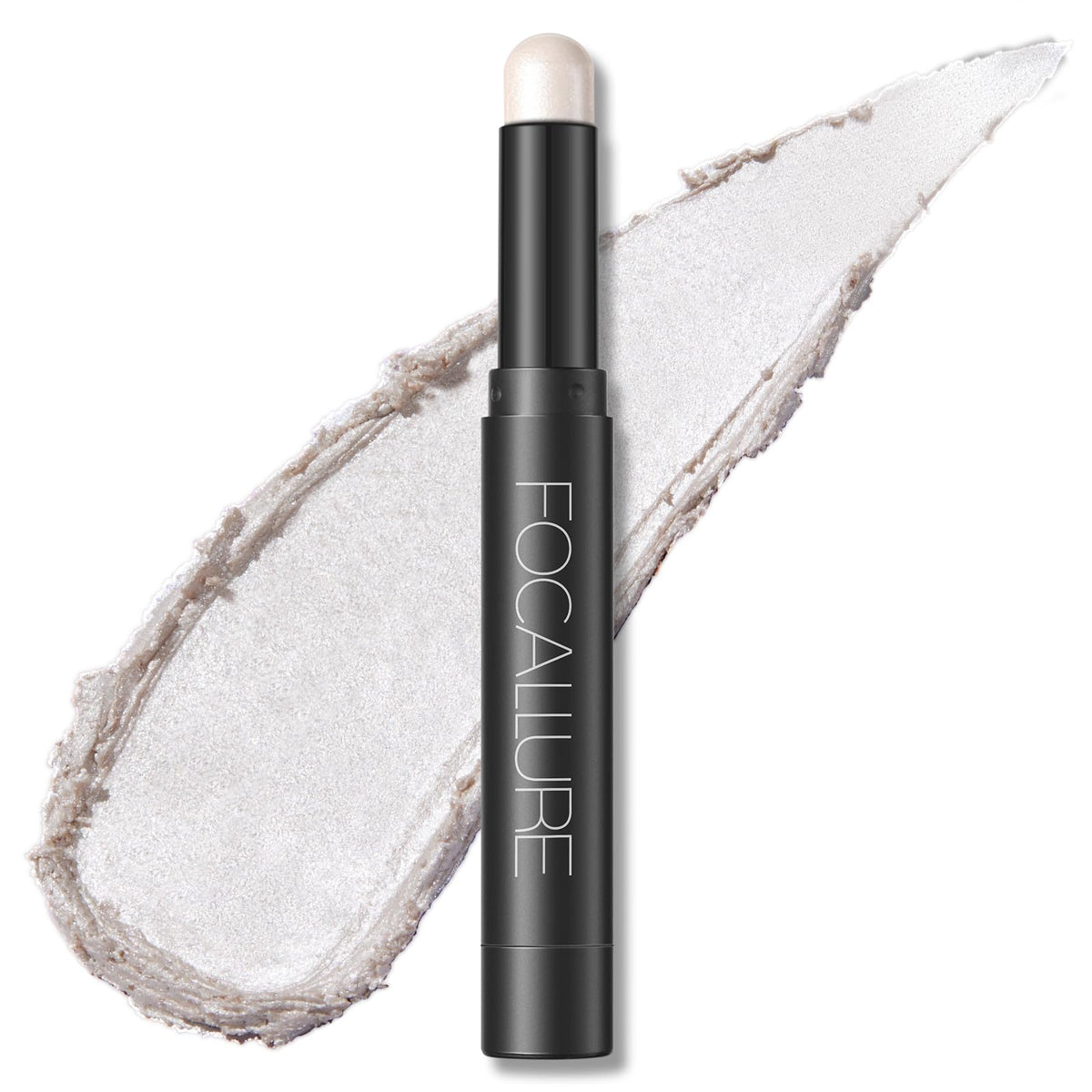 FOCALLURE Frost cream eyeshadow stick closeup, creamy formula for smooth, crease-free color.