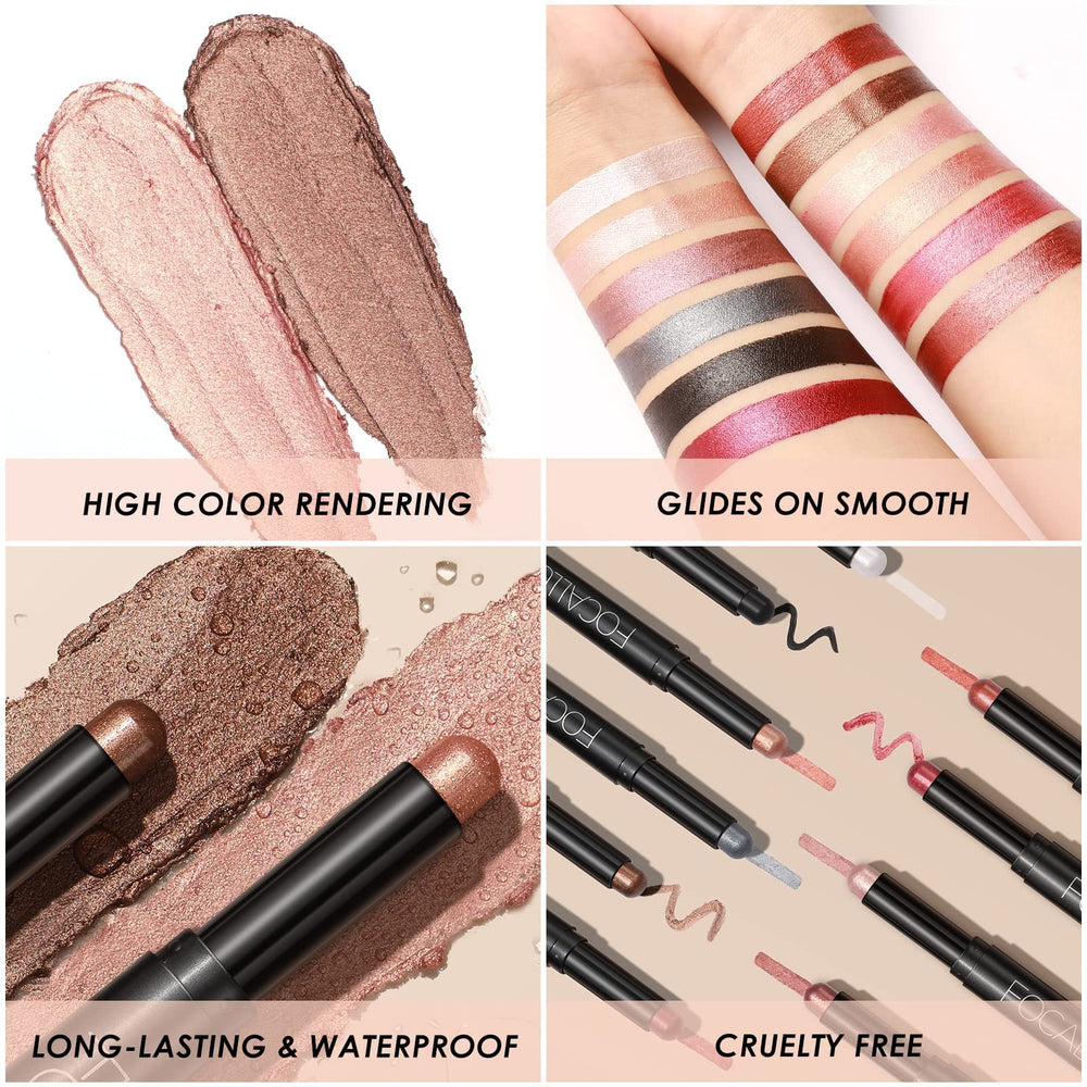 FOCALLURE packaging of the eyeshadow stick highlighting compact design.