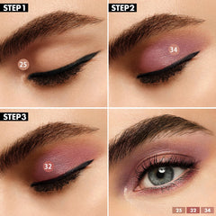 FOCALLURE blending brush with sponge head for precise outlining and touch-ups