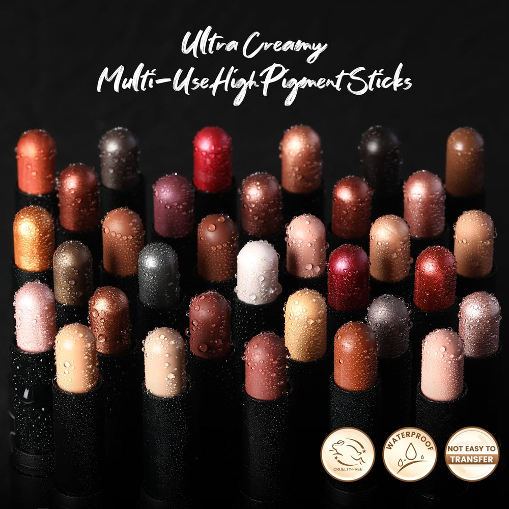 FOCALLURE fast daytime look with large-area swatches for speed.