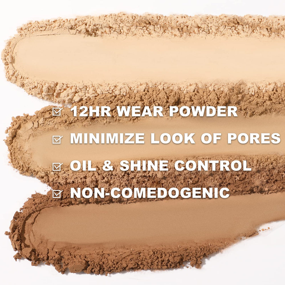 FOCALLURE Flawless powder with matte finish for a refined look in daylight.