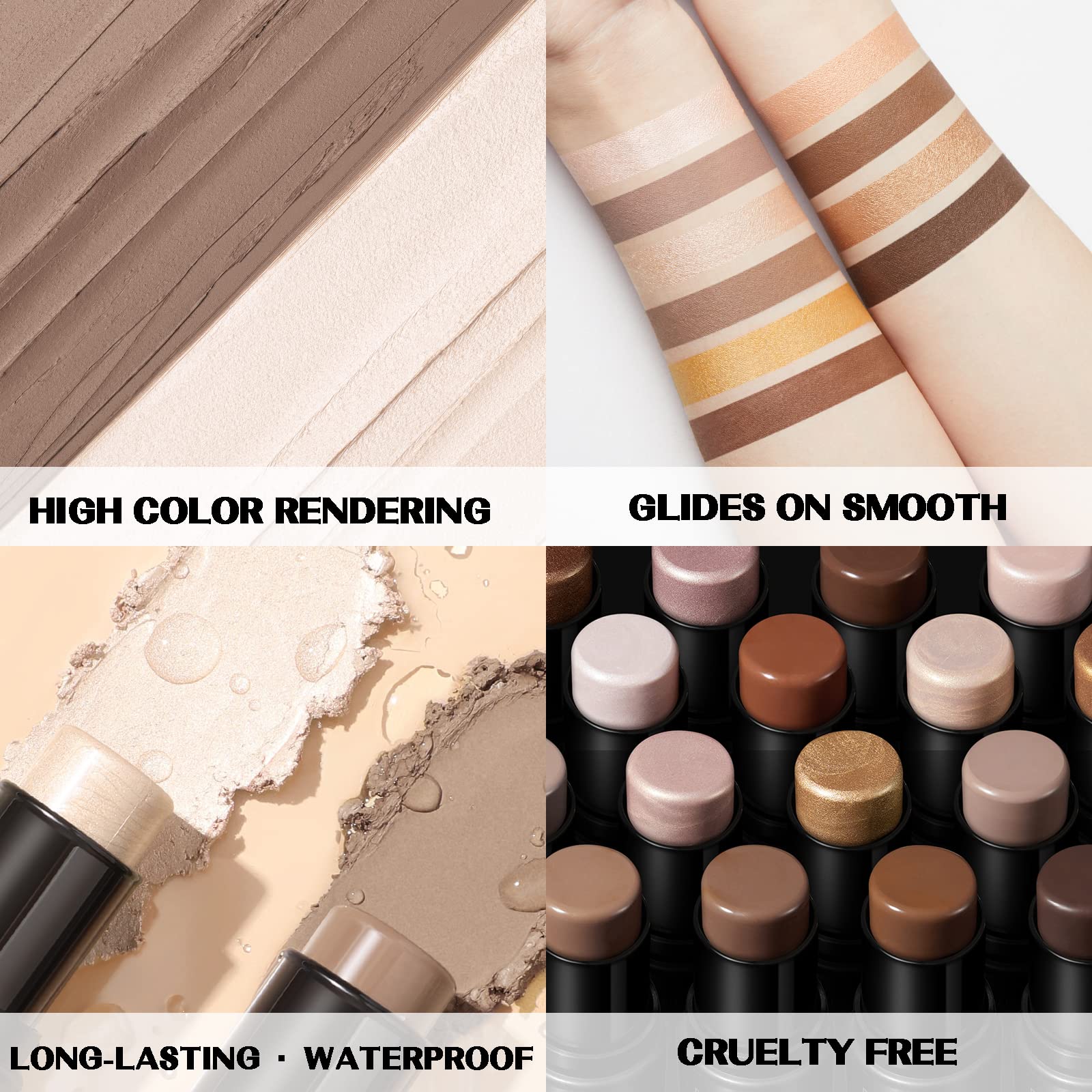 FOCALLURE gift-ready contour stick set in packaging.