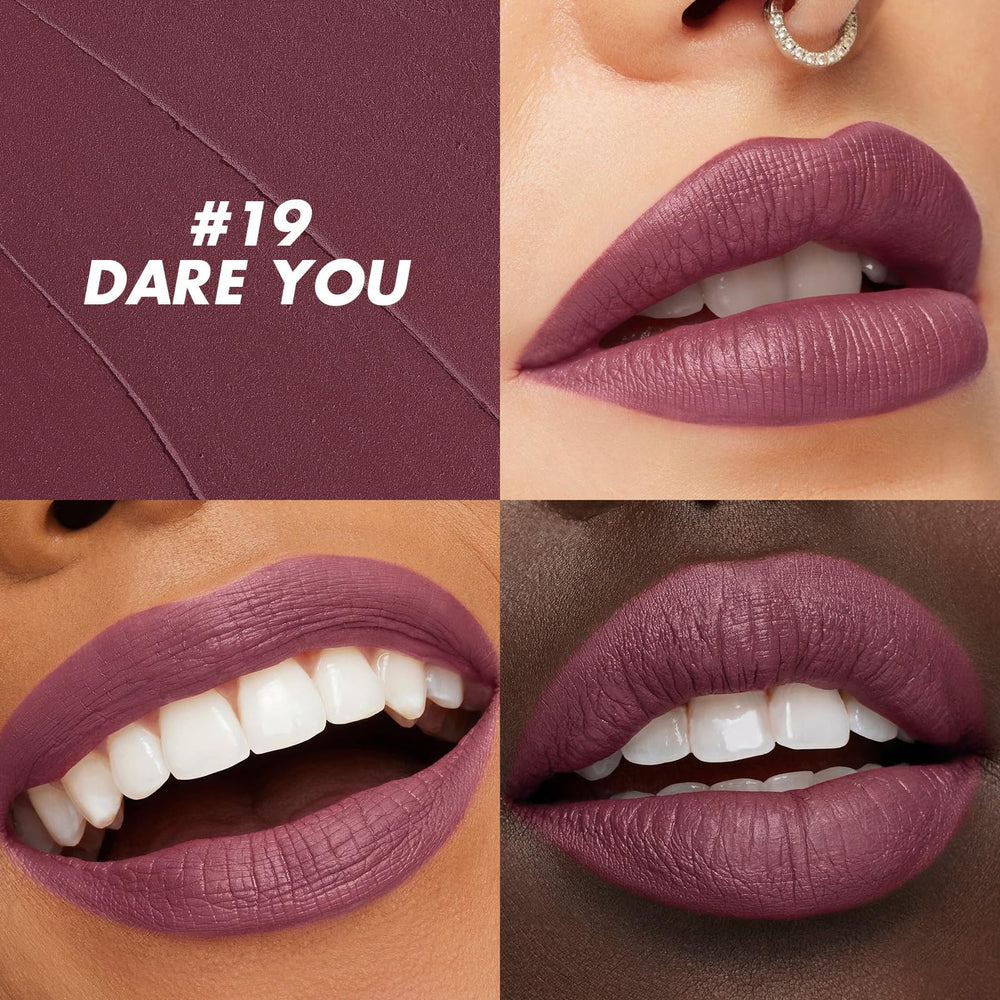 FOCALLURE Ultra Chic Lipstick application demo shows smooth, precise color.